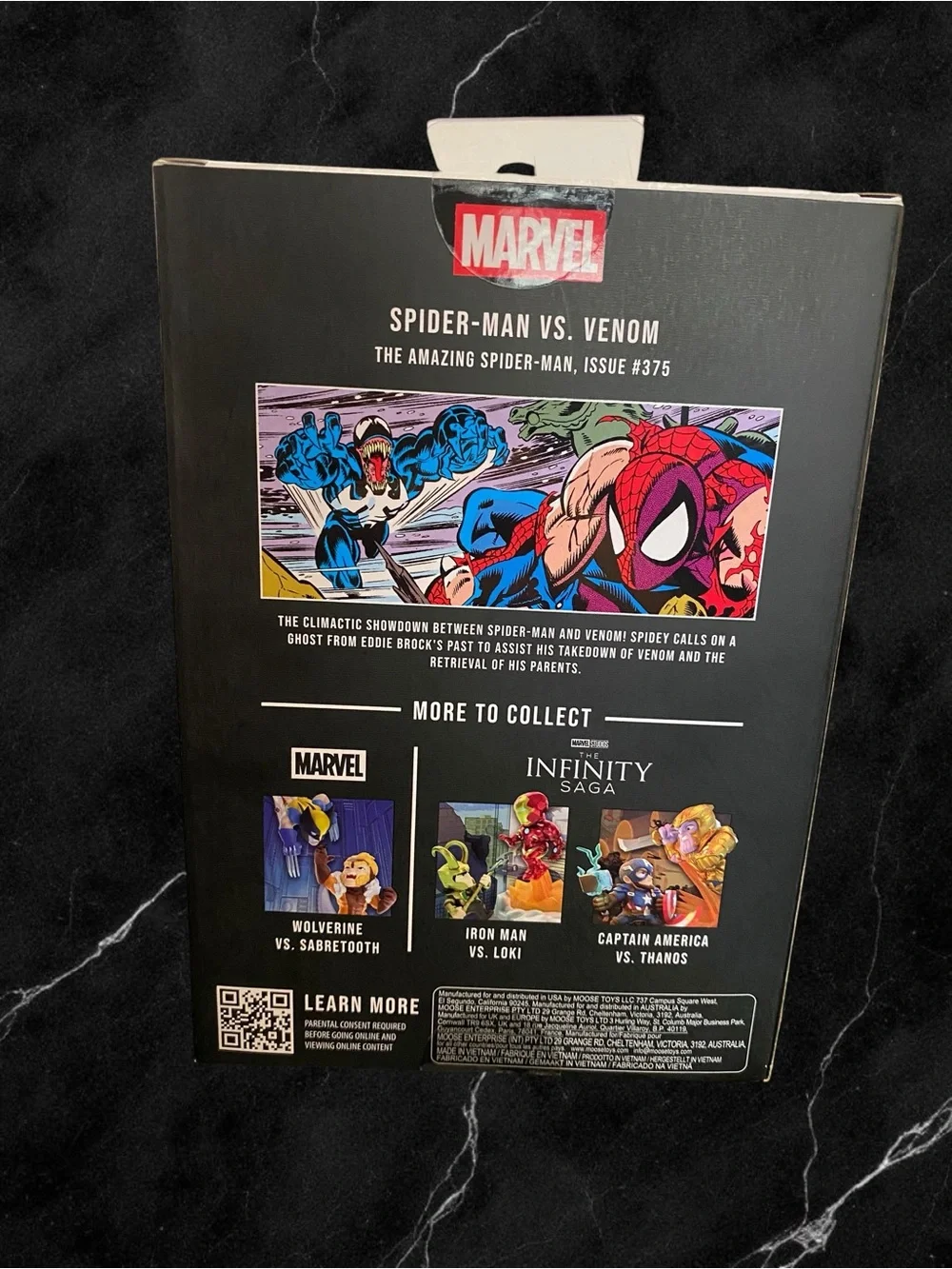Marvel Spider-Man vs. Venom Fandrop Collectible - Red, Blue, Pink